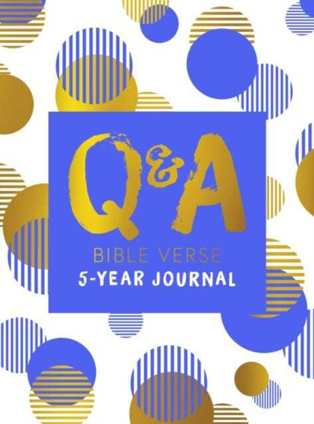 Q & A Bible Verse 5Year Journal Blue Edition