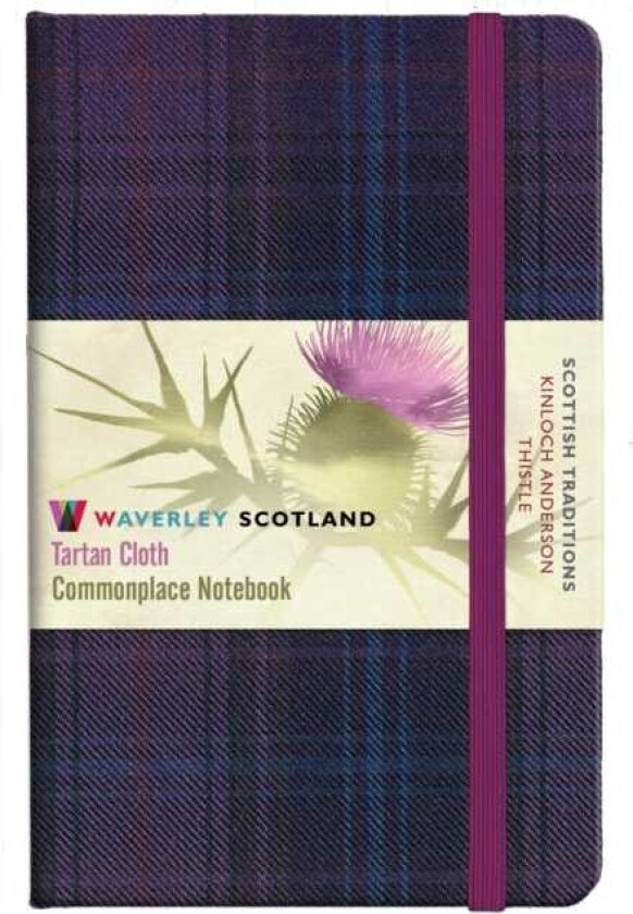 Thistle Tartan: Pocket: 14 x 9cm: Scottish Traditions: Waverley Genuine Tartan Cloth Commonplace Not
