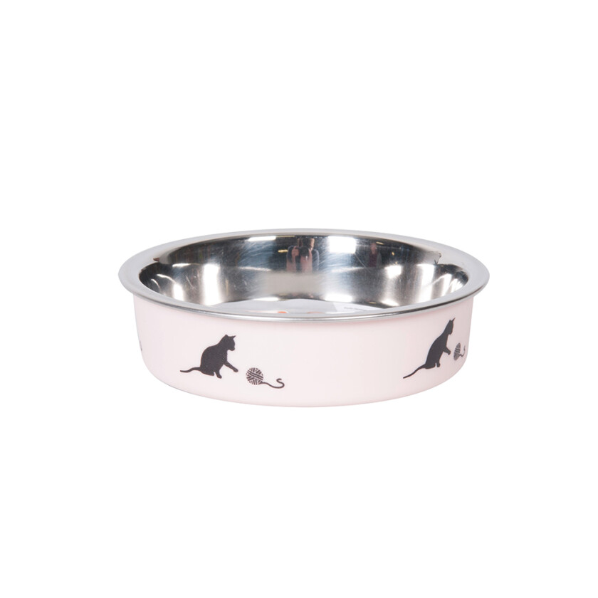 Katteskål Ascar - 160 ml, Ø 10 cm, rosa
