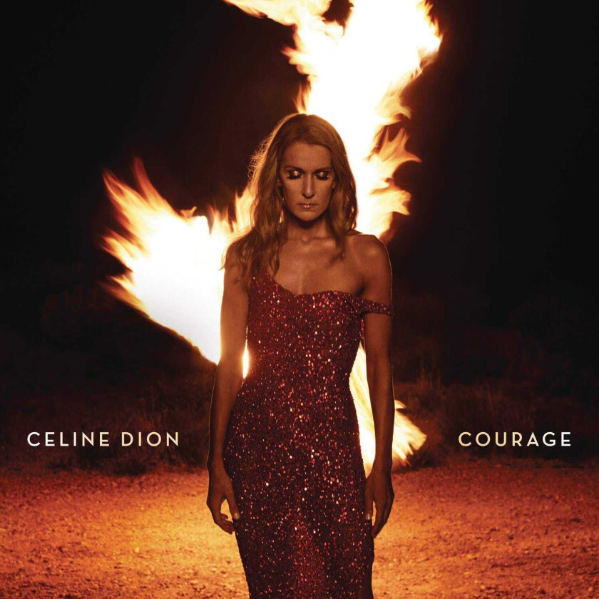 Celine Dion Courage LP/Vinyl