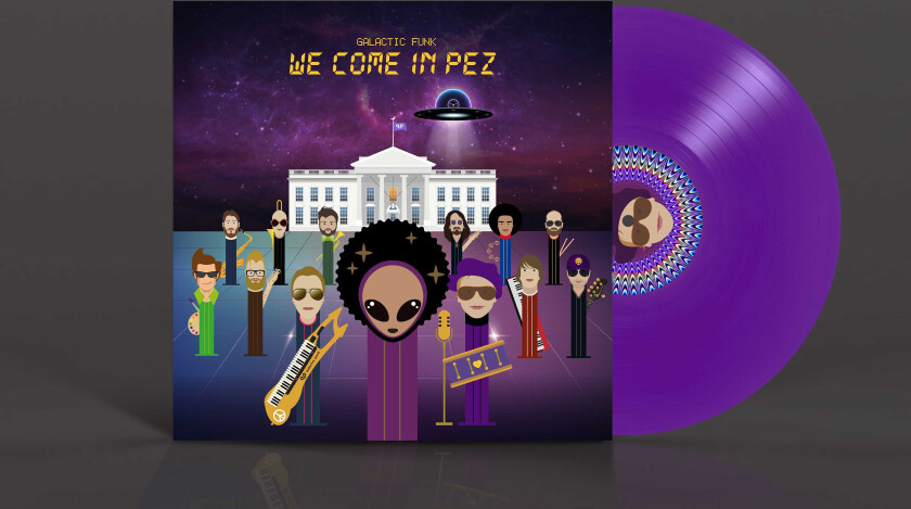 Galactic Funk We Come In PEZ LP/Vinyl