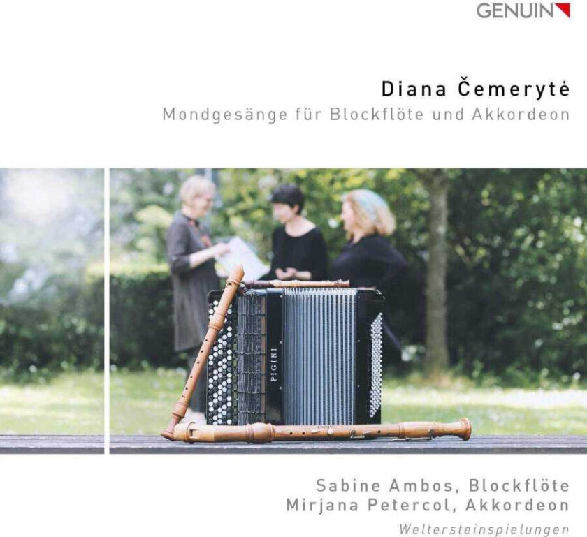 Diana Cemeryte, Sabine Ambos, Mirjana Petercol  Cemeryte: Mondgesange Fur Blockflote Und Akkordeon  CD