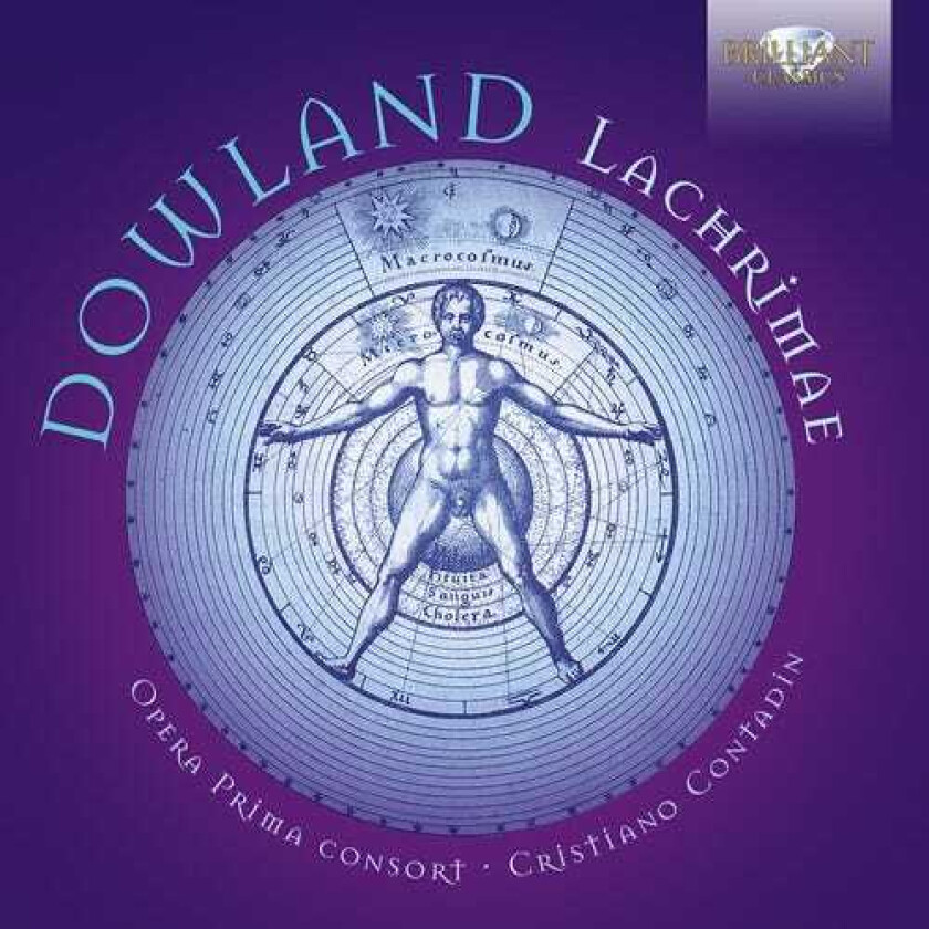 John Dowland, Opera Prima Consort, Cristiano Contadin Dowland: Lachrimae CD