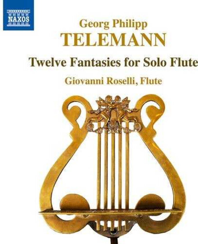 Giovanni Roselli  Telemann: 12 Fantasies For Solo Flute  CD