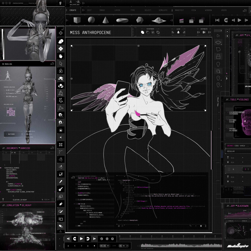 Grimes Miss Anthropocene CD