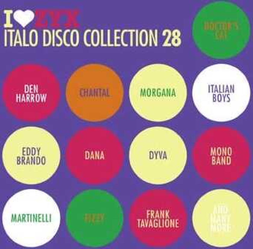 Diverse Artister, Diverse Electronica Zyx Italo Disco Collection 28 CD