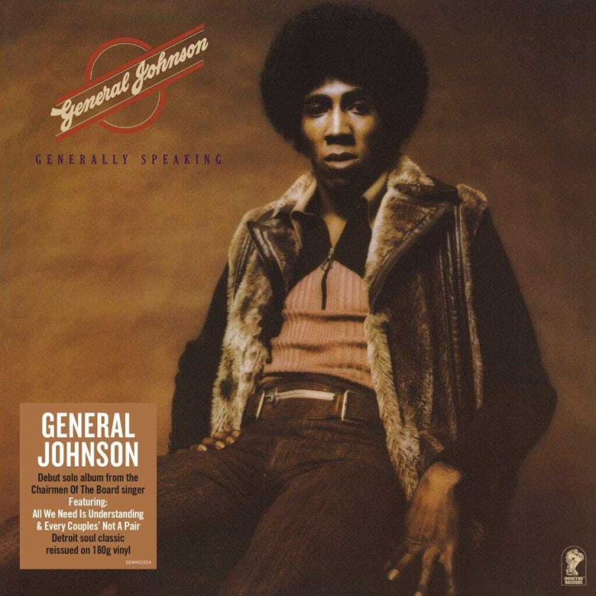 General Johnson Generally Speaking LP/Vinyl