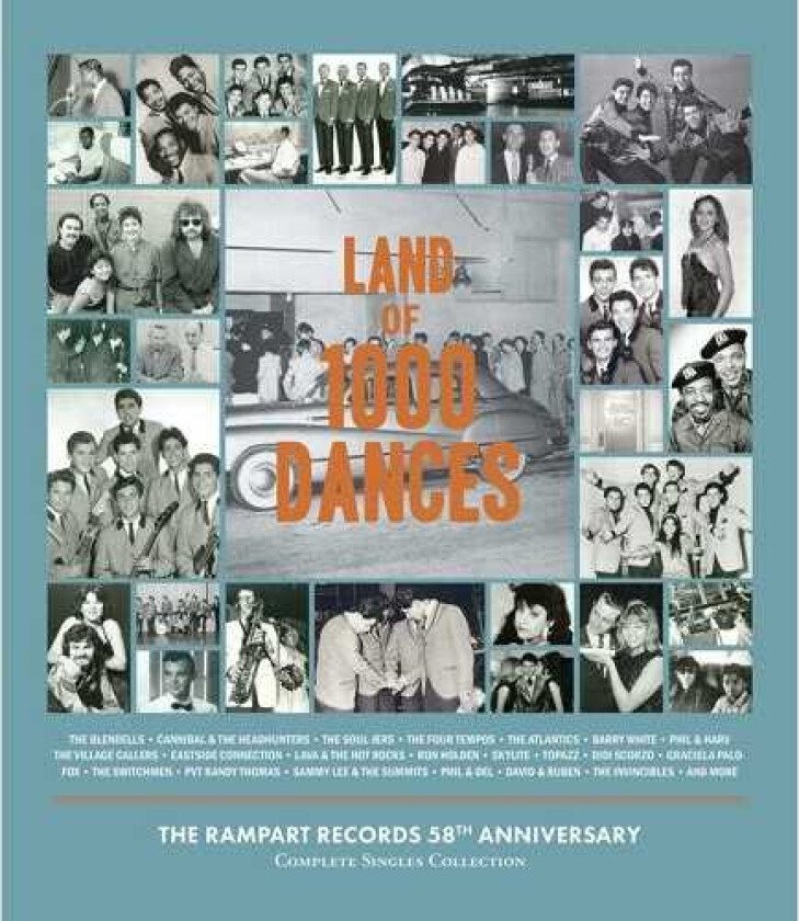 Diverse Artister Land Of 1000 Dances Rampart Records Singles Collection CD