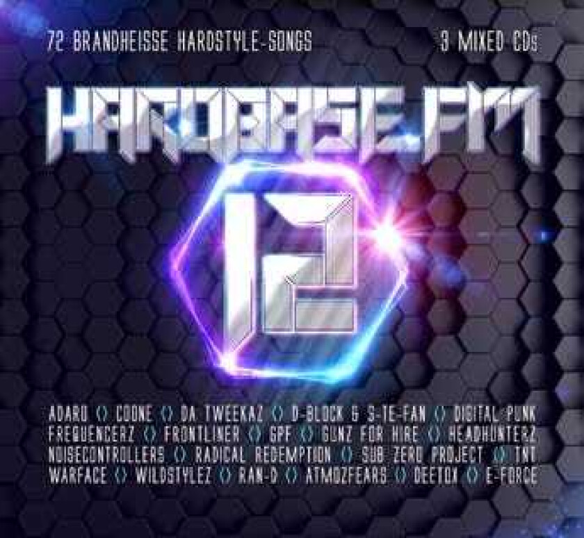 Diverse Artister, Diverse Electronica Hardbase.Fm Vol.12 CD