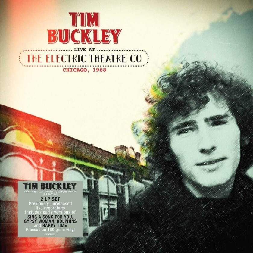 Tim Buckley Live At Electric Theatre 1968 LP/Vinyl