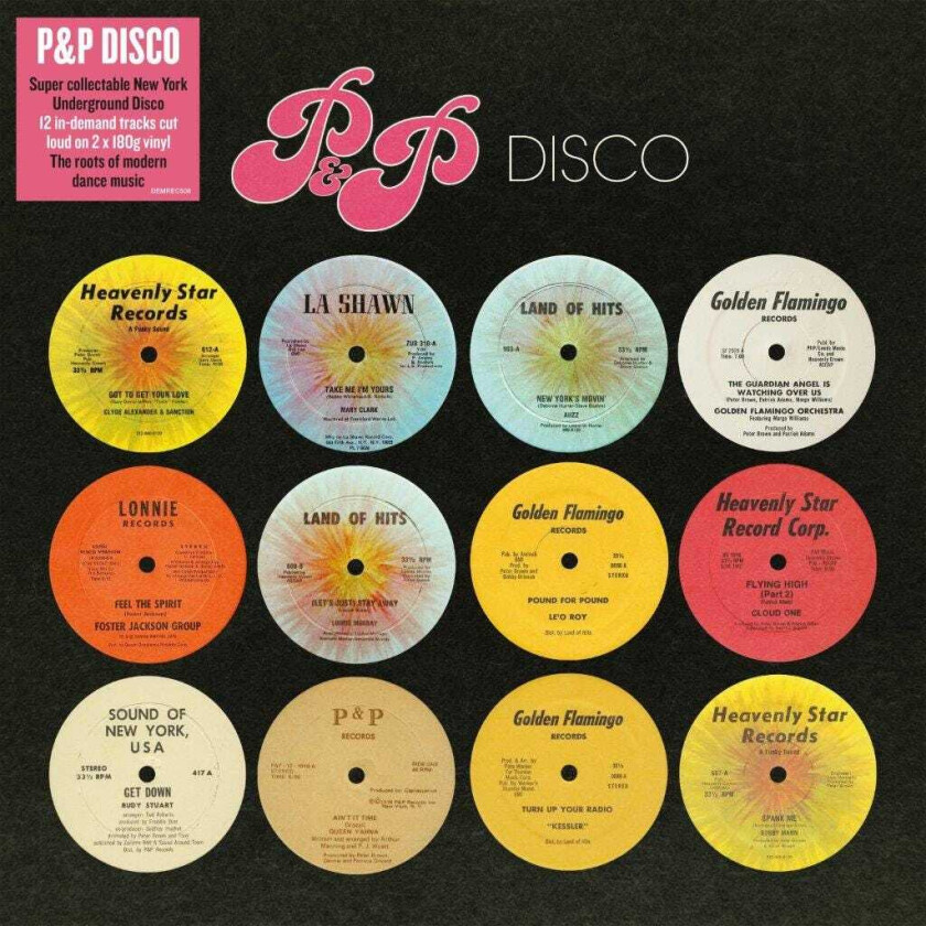 Diverse Artister, Diverse Soul, Diverse Disco  P&P Disco  LP/Vinyl