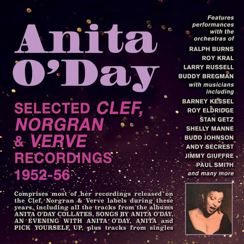 Anita O'Day Selected Clef, Norgran & Verve Recording CD