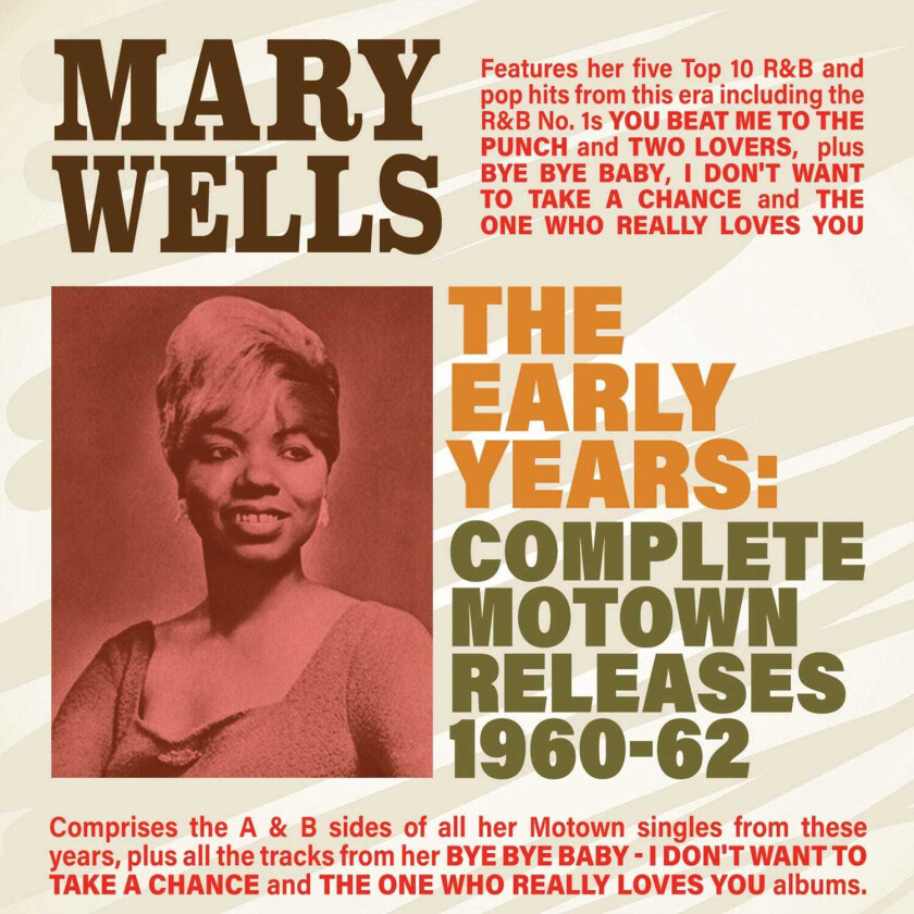 Mary Wells The Early Years;Complete Motown 196062 CD