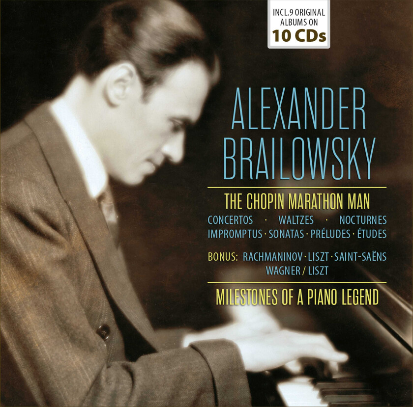 Alexander Brailowsky  Chopin Marathon Man  CD