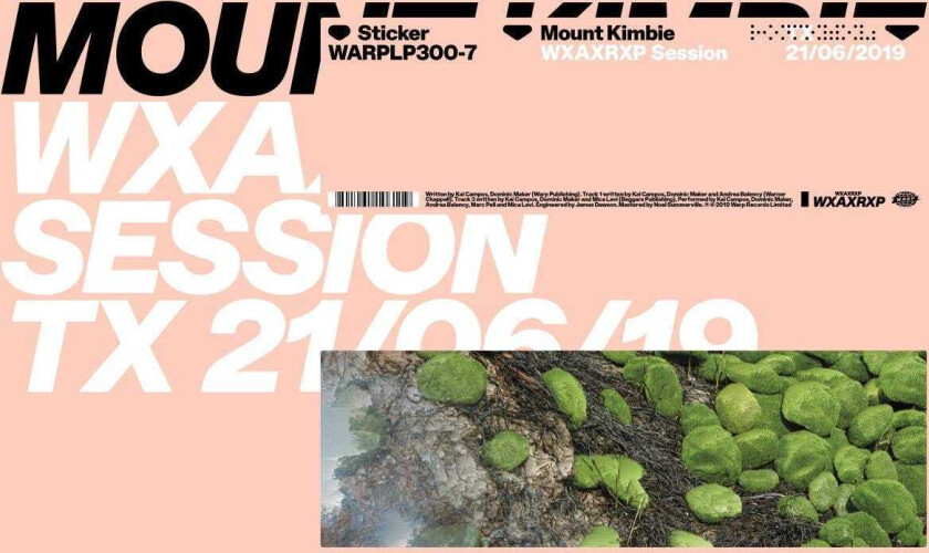 Mount Kimbie WXAXRXP Session LP/Vinyl