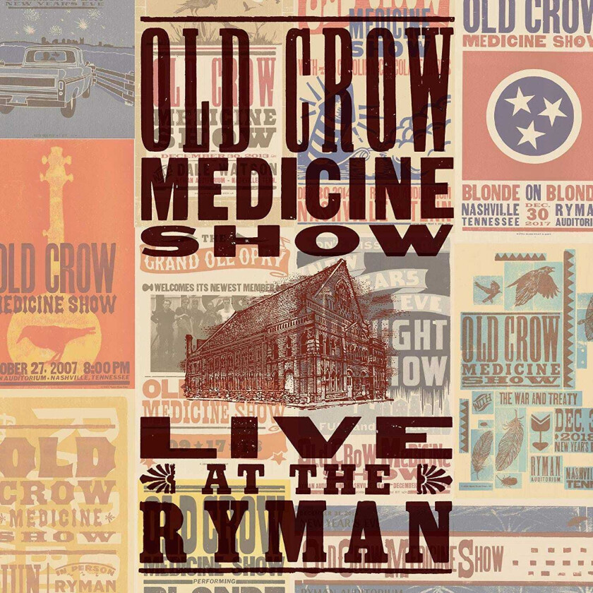 Old Crow Medicine Show Live At The Ryman CD