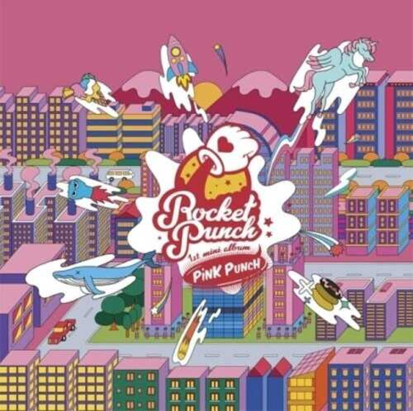 Rocket Punch Pink Punch (Incl 80pg, Photocard, PopUp Card + Sticker) CD