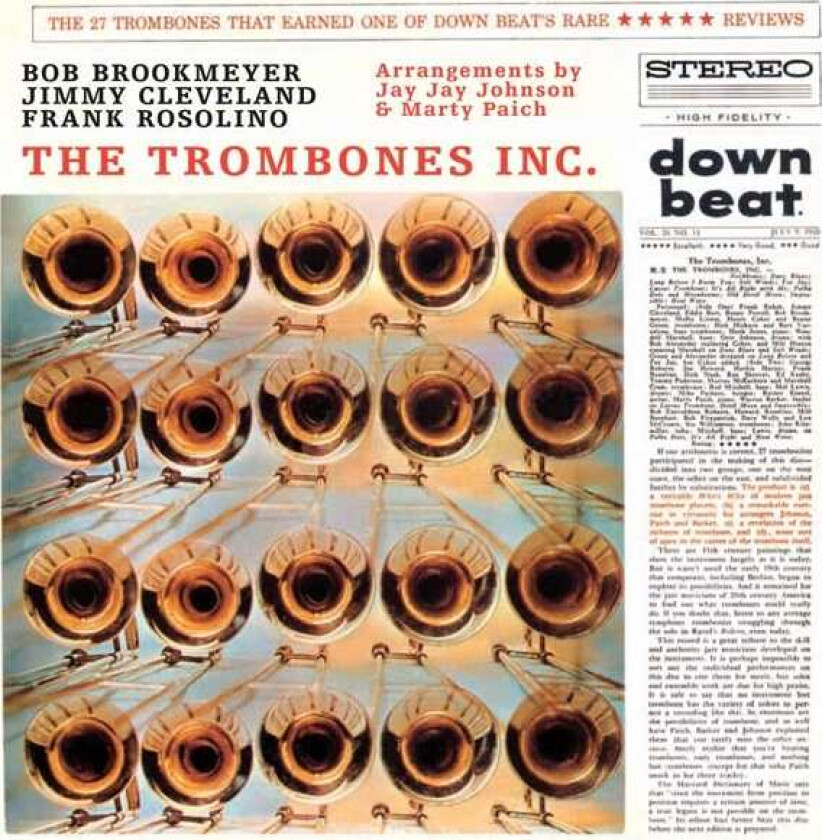 Bob Brookmeyer, Jimmy Cleveland, Frank Rosolino Trombones Inc. CD