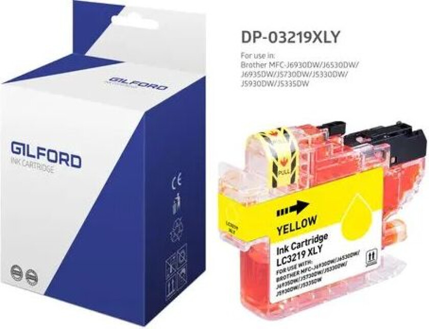Blekk Gul Db-3219xly - Mfc-j5330/mfc-j6930dw