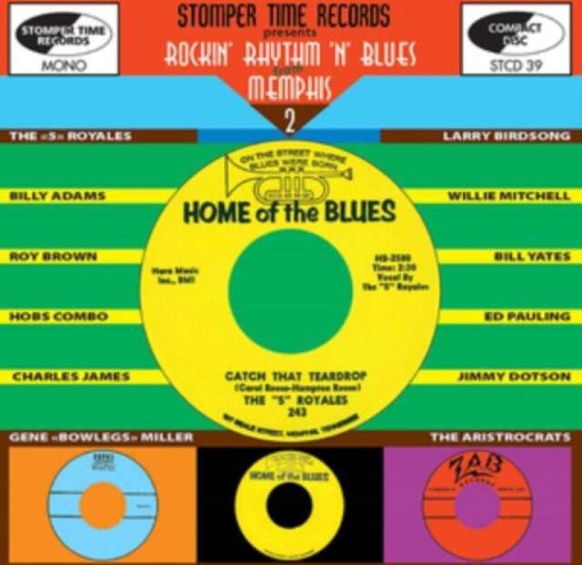 Diverse Artister Rockin' Rhythm'n'blues From Memphis 2 CD
