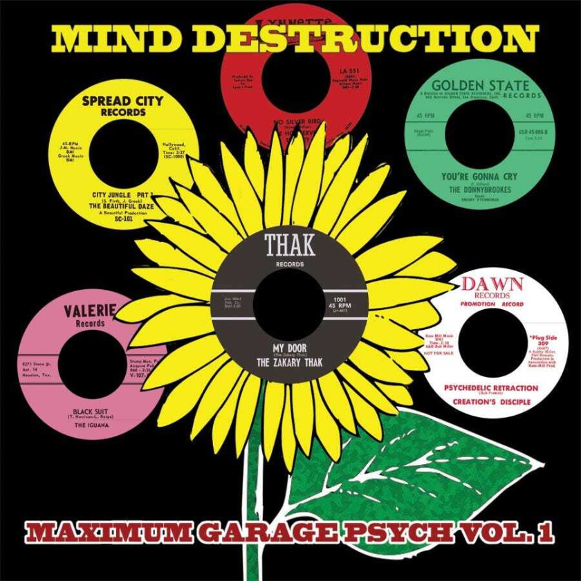 Diverse Artister Maximum Garage Psych 1 LP/Vinyl