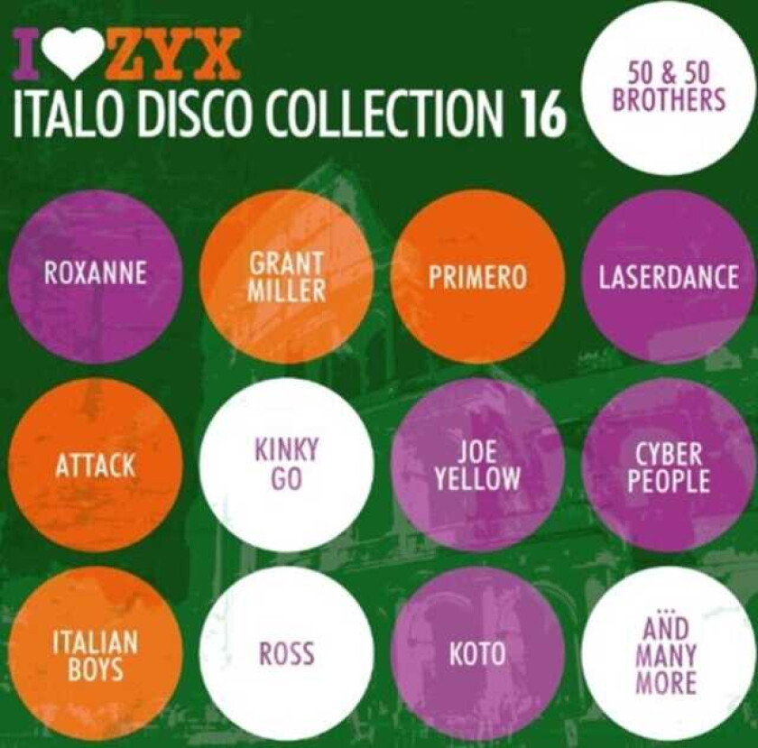 Diverse Electronica Zyx Italo Disco Collection 16 CD