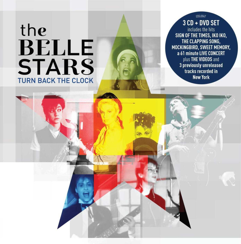 Belle Stars  Turn Back The Clock  CD