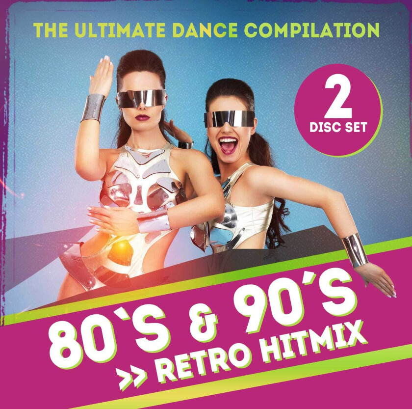 Diverse Artister 80s & 90s Retro Hitmix CD
