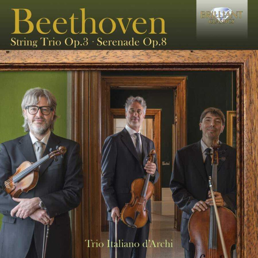 Trio Italiano D'Archi Beethoven: String Trio Op.3 & Serenade Op.8 CD