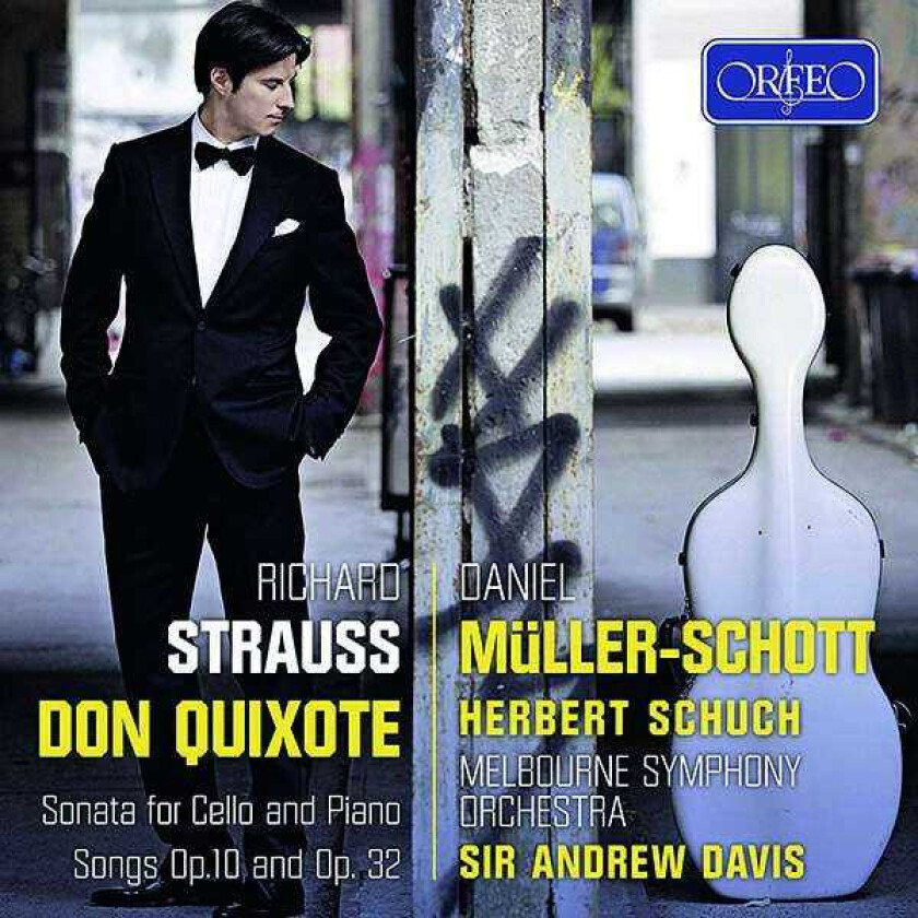 Daniel MüllerSchott, Herbert Schuch, James Ehnes, Christopher Moore, Melbourne Symphony Orchestra  Strauss: Don Quixote & Cello Sonata  CD