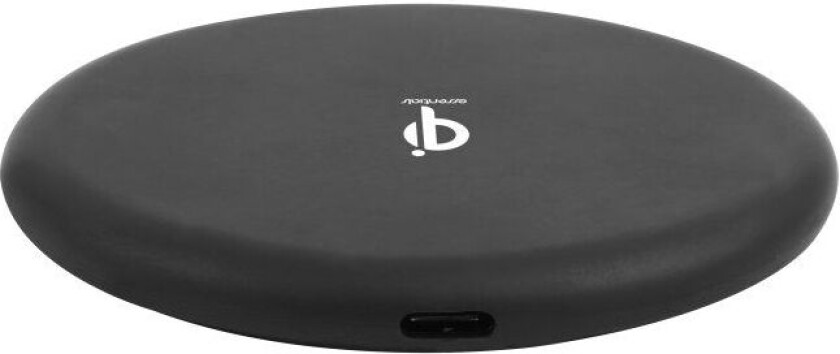 Qi Trådløs Lader, 10w, Usb-C - Svart