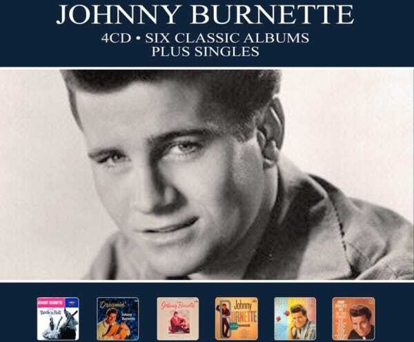 Johnny Burnette  Six Classic Albums Plus Singles  CD