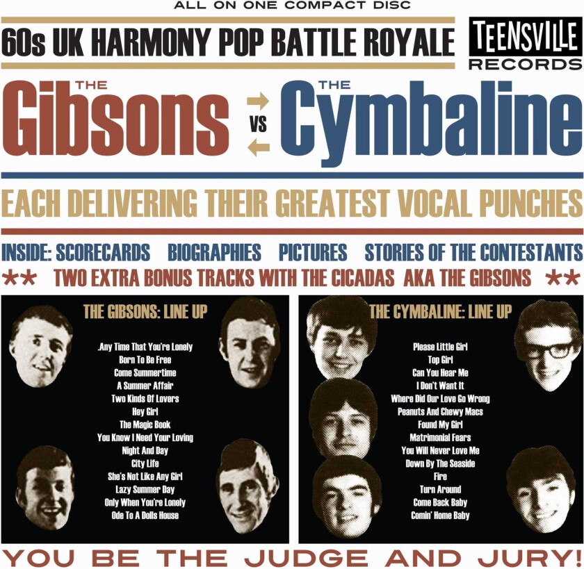 60s Uk Harmony Pop Battle Royale CD