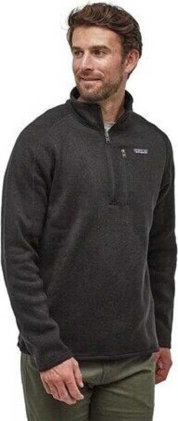 Better Sweater 1/4 Zip, M's Black XL