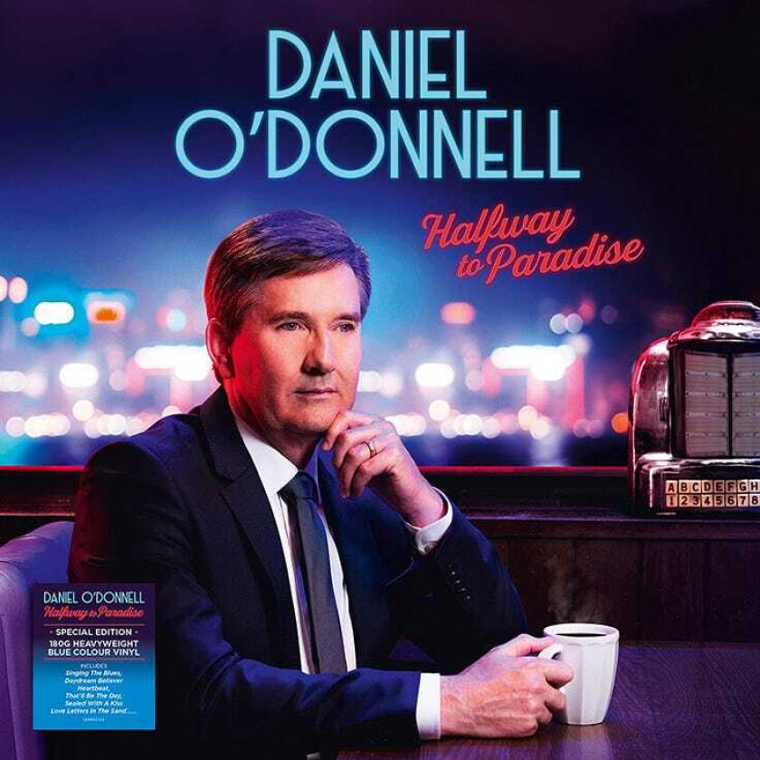 Daniel O'Donnell Halfway To Paradise LP/Vinyl