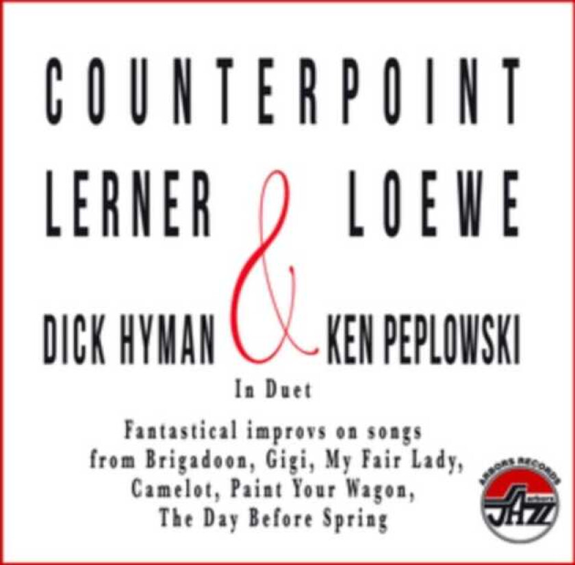 Dick Hyman & Ken Peplowski, Dick Hyman, Ken Peplowski Counterpoint CD