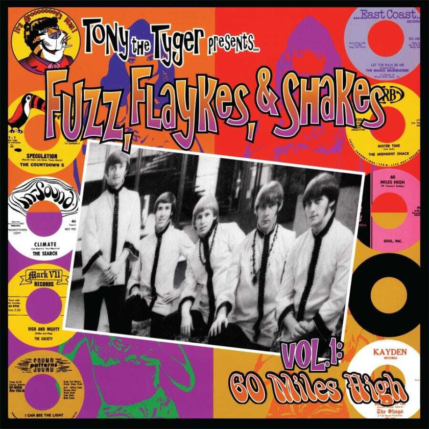 Diverse Artister Fuzz, Flaykes And Shakes LP/Vinyl