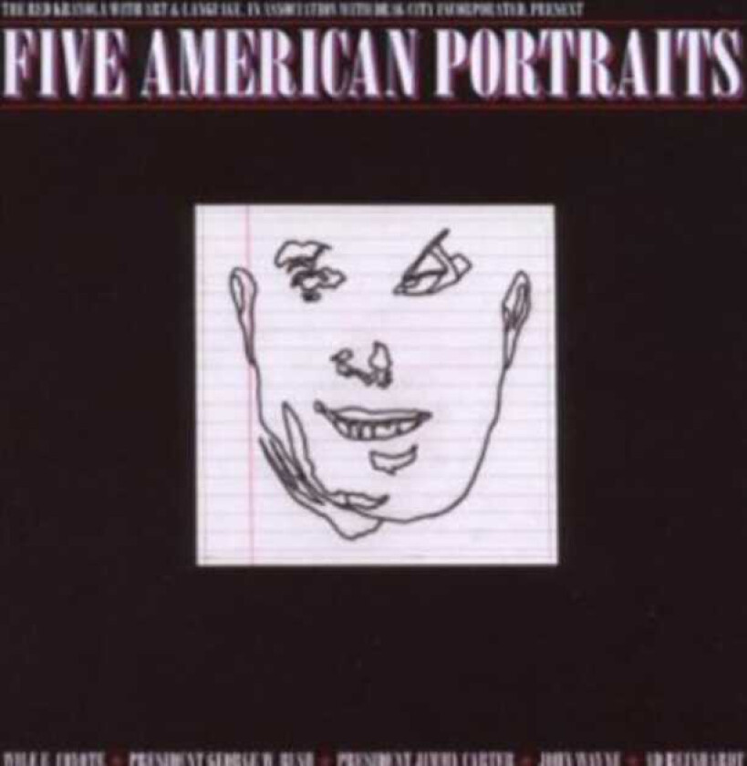 The Red Krayola, Art & Language  Five American Portraits  CD