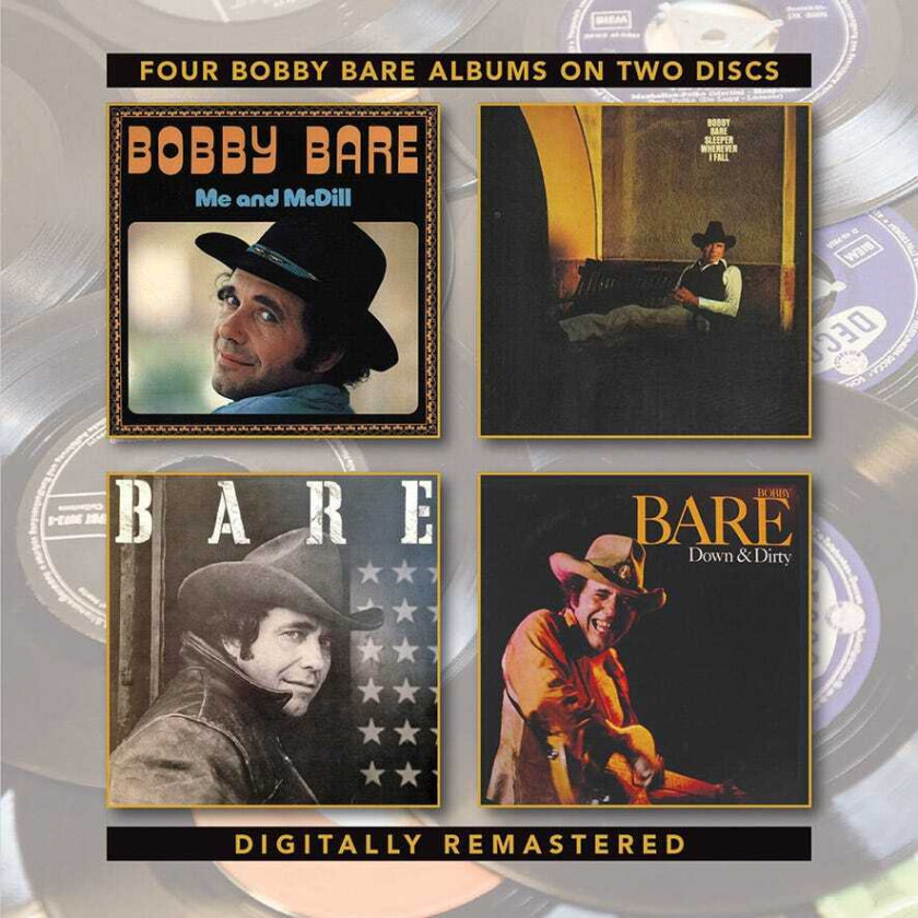 Bobby Bare Me And Mcdill/Sleper Wherever I Fall CD