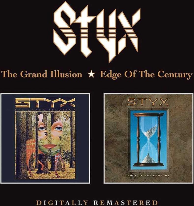 Styx Grand Illusion/Edge Of The Century CD