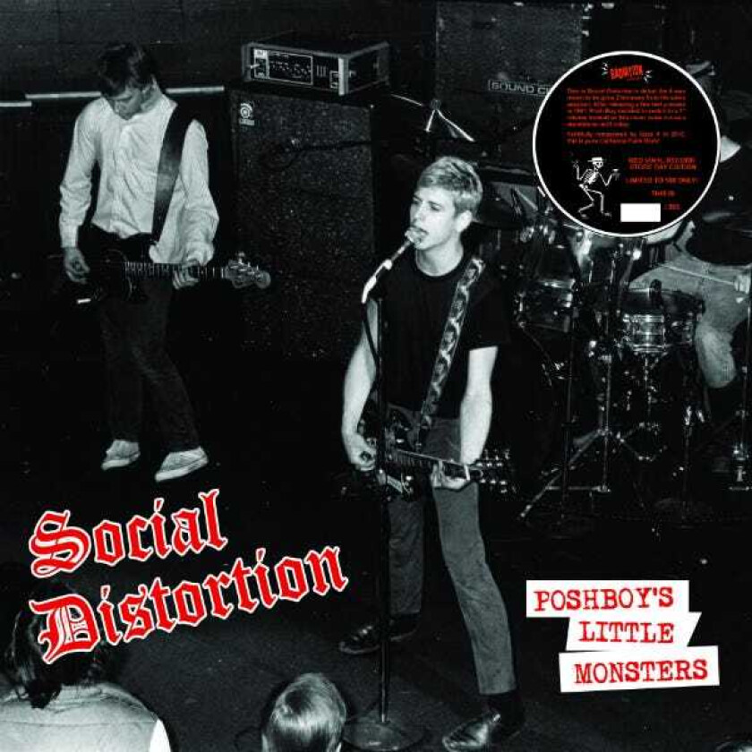 Social Distortion Poshboy's Little Monsters LP/Vinyl