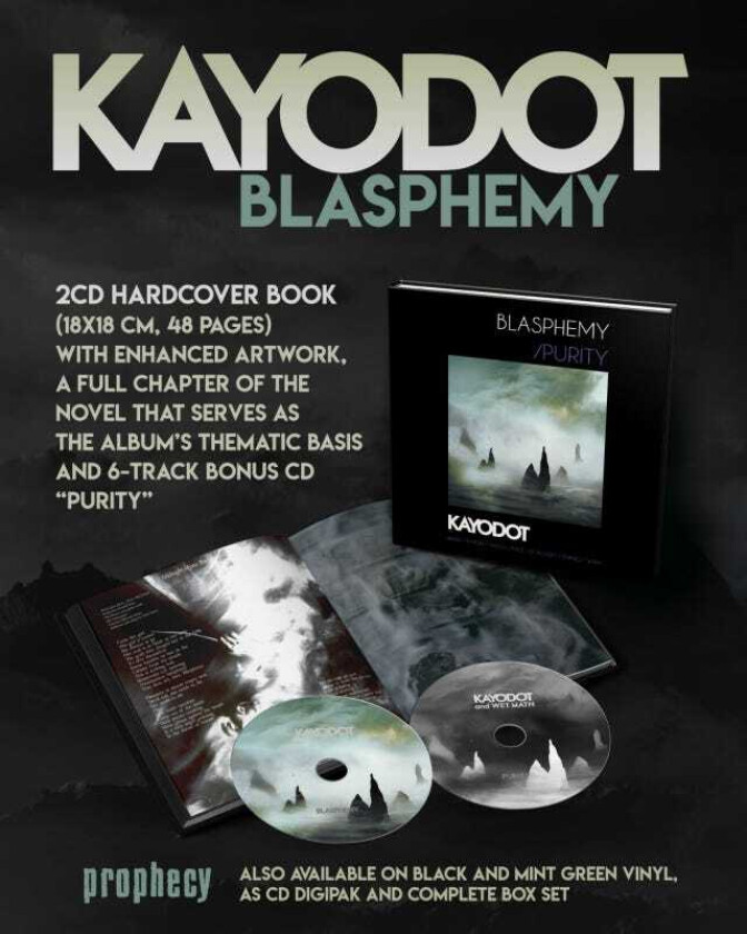 Kayo Dot Blasphemy Hardcover Book CD