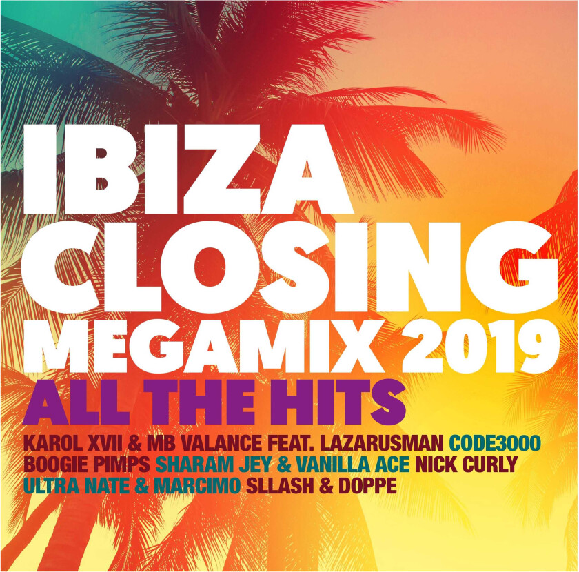 Diverse Artister  Ibiza Closing Megamix 2019  All The Hits  CD