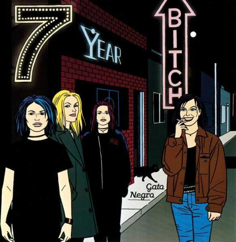 Seven Year Bitch Gato Negro LP/Vinyl