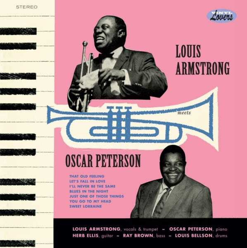 Louis Armstrong & Oscar Peterson, Louis Armstrong, Oscar Peterson Louis Armstrong Meets Oscar Peterson LP/Vinyl