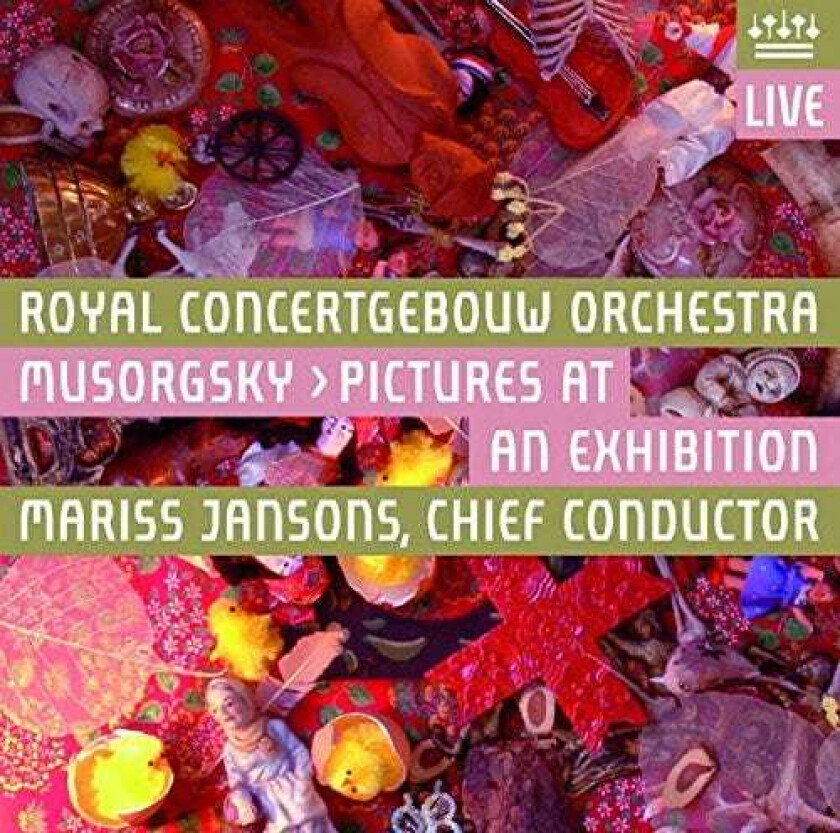 Mariss Jansons, Royal Concertgebouw Orchestra Mussorgsky: Pictures At An Exhibition CD