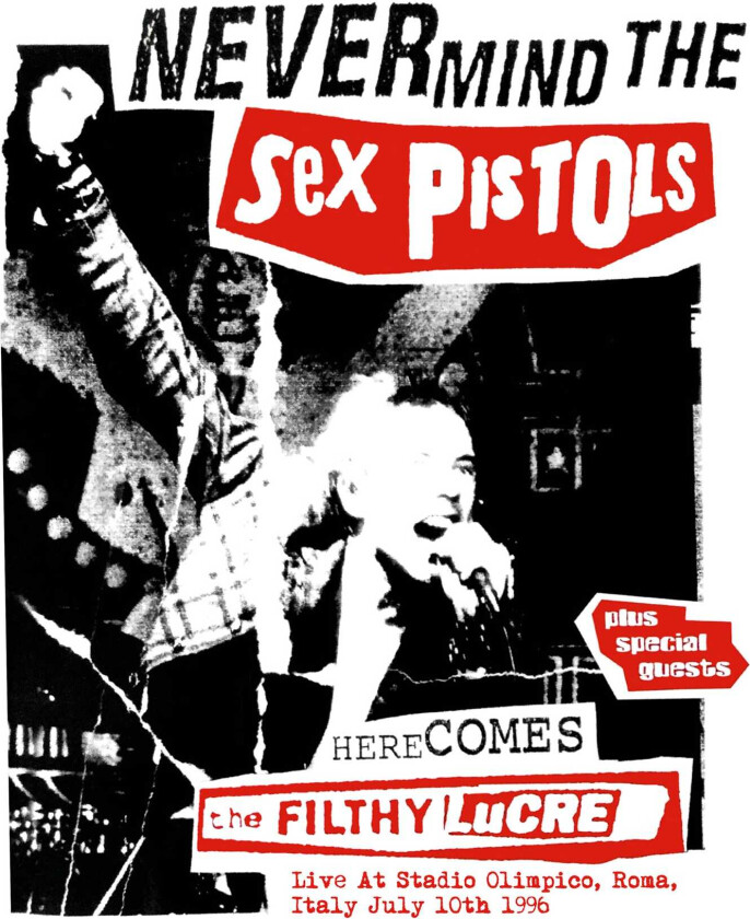 Sex Pistols Live At Stadio Olimpico Roma 1996 LP/Vinyl