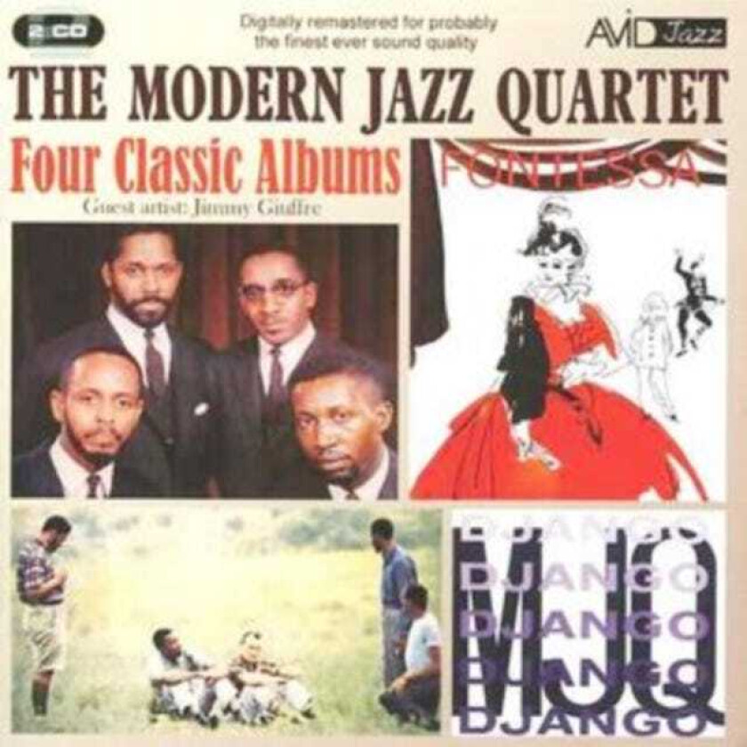 The Modern Jazz Quartet  Four Classic Albums (The Modern Jazz Quartet / Django / Fontessa / The Modern Jazz Quartet At Music Inn)  CD