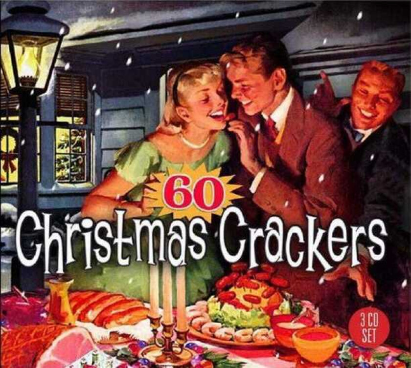 Diverse Artister  60 Christmas Crackers  CD