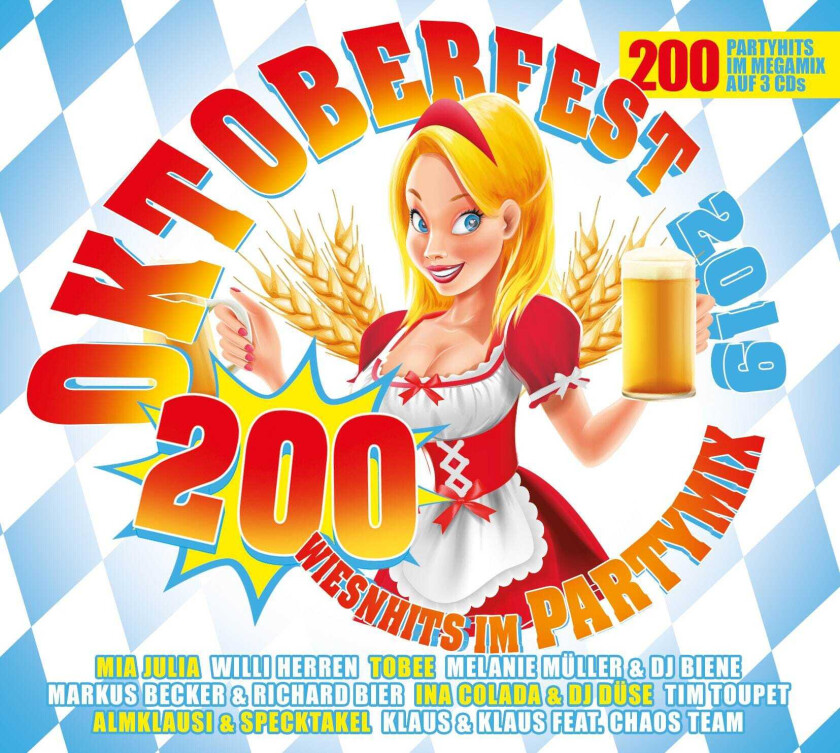 Bilde av Diverse Artister  Oktoberfest 2019  Partymix  CD